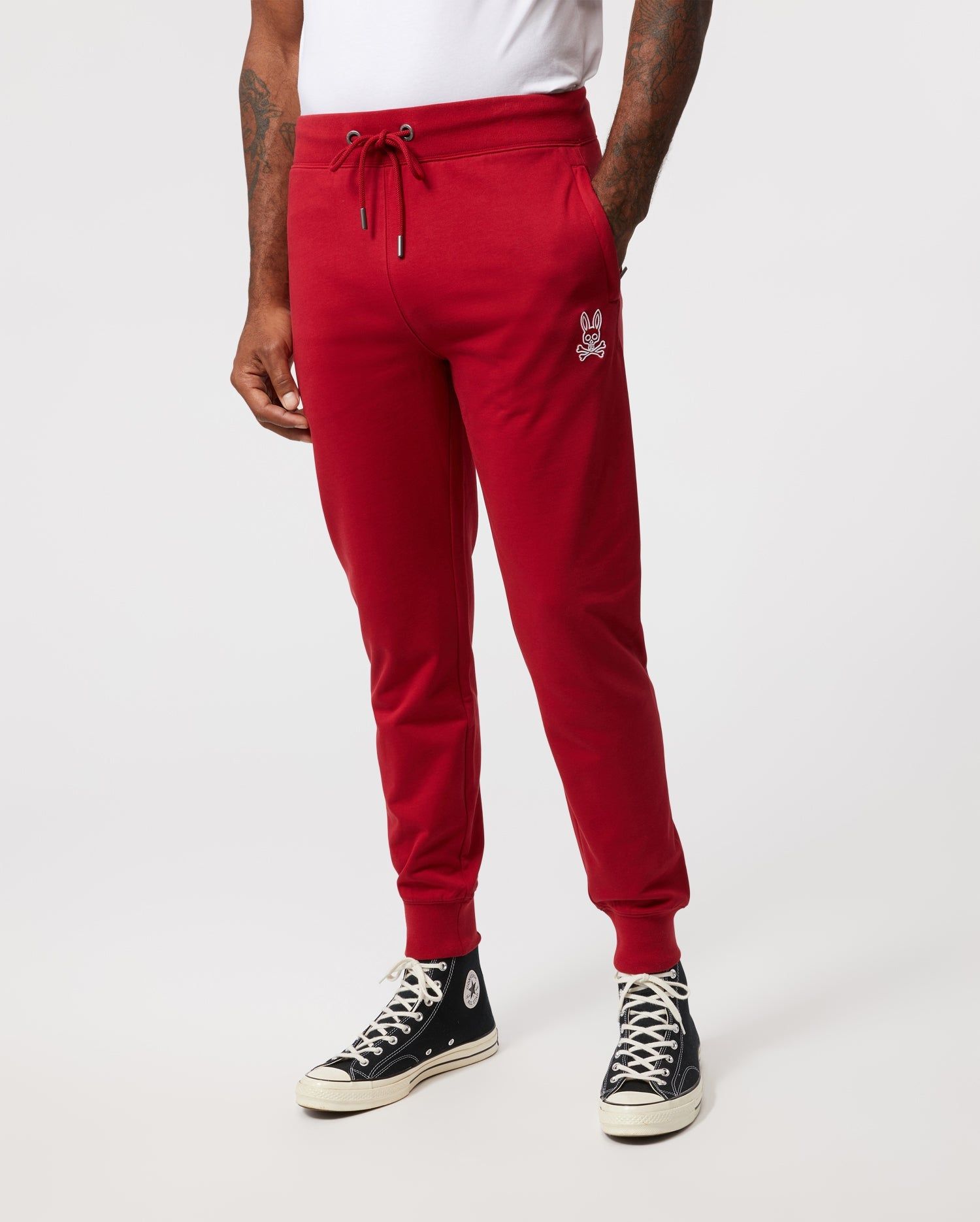 MENS GRESHAM EMBROIDERED BUNNY SWEATPANTS - B6P133W1FT sold by Psycho Bunny