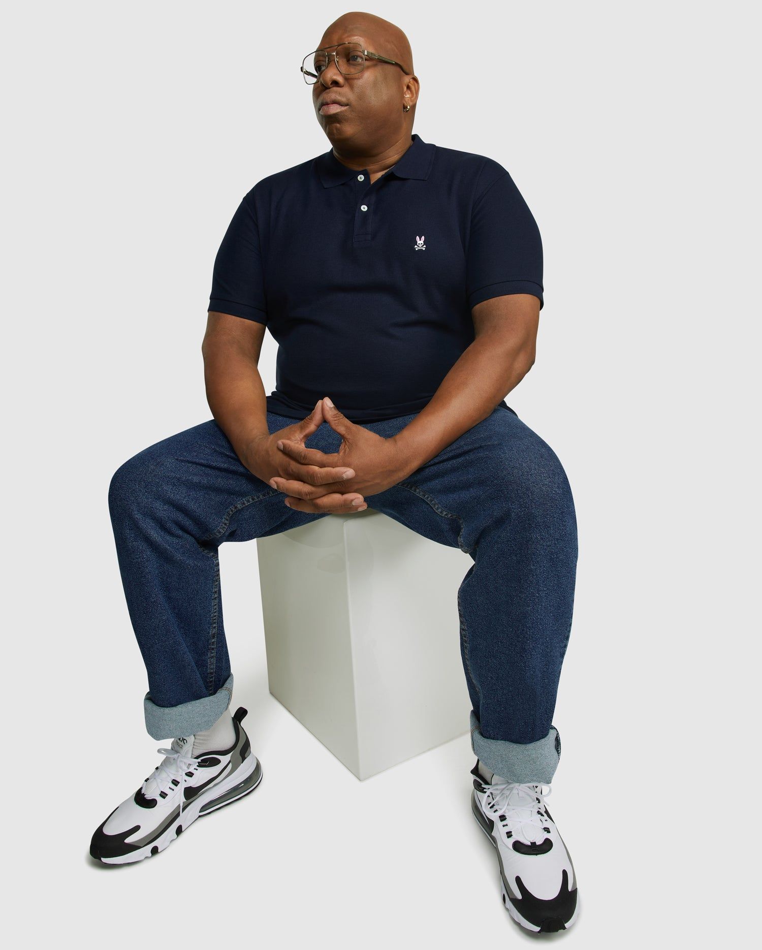 MENS BIG AND TALL CLASSIC PIQUE POLO SHIRT - B9K001ARPC sold by Psycho Bunny product image thumbnail 3