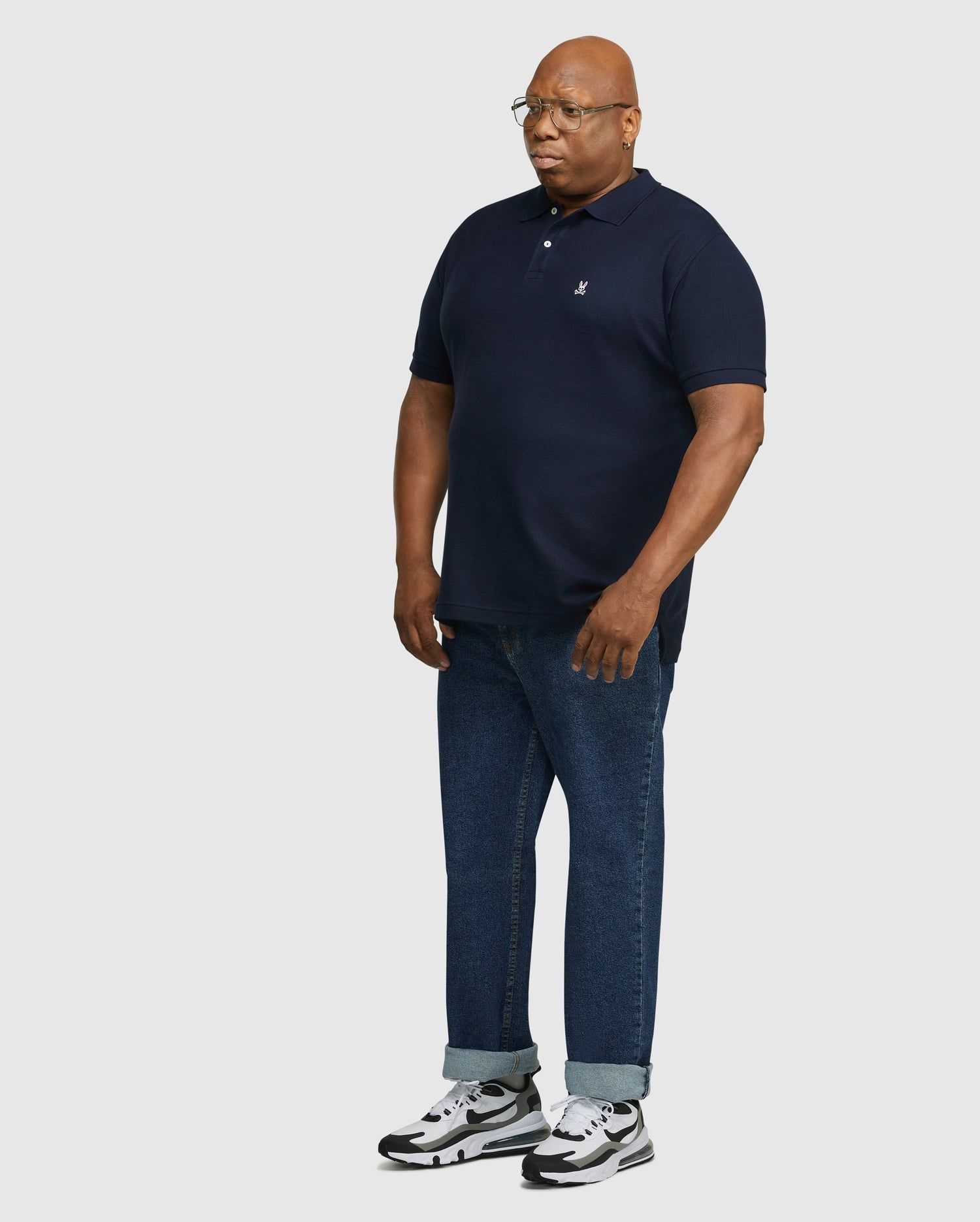 MENS BIG AND TALL CLASSIC PIQUE POLO SHIRT - B9K001ARPC sold by Psycho Bunny product image thumbnail 4