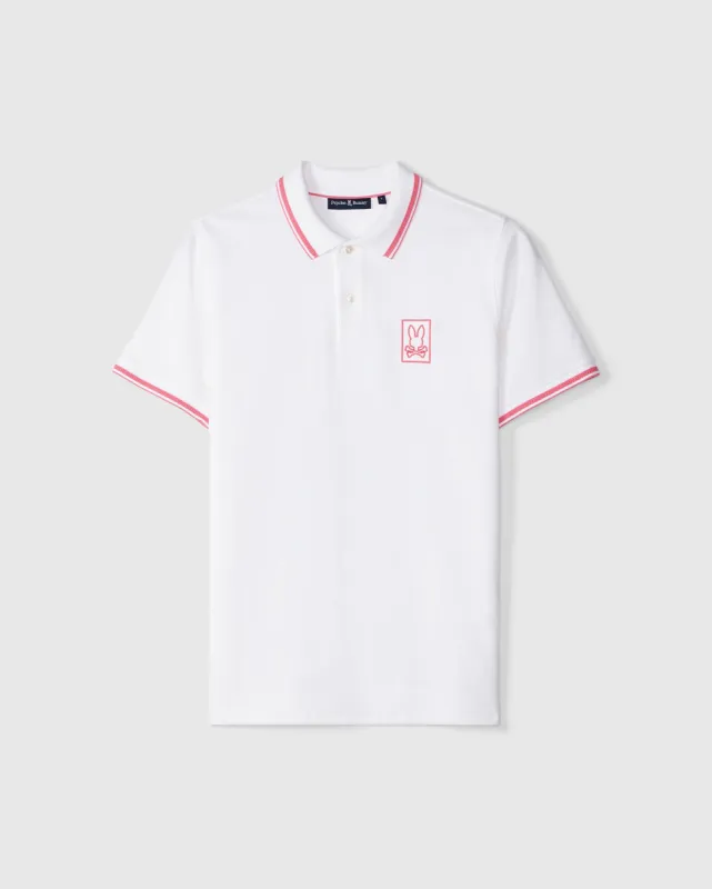 MENS ARCADIA PIQUE POLO SHIRT - B6K406B200 made by Psycho Bunny