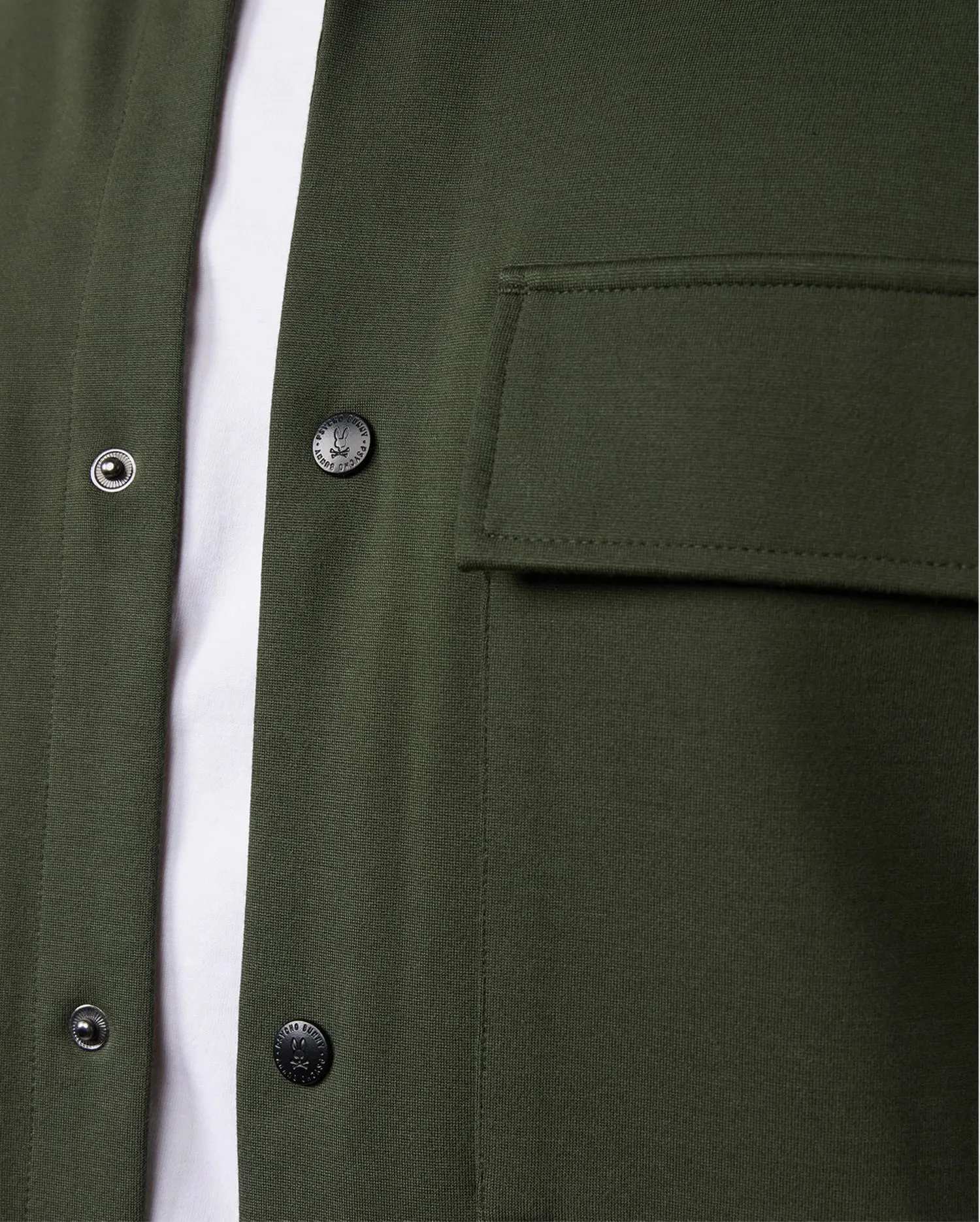MENS OAKLAND KNIT SHACKET - B6J711A200 sold by Psycho Bunny product image thumbnail 3