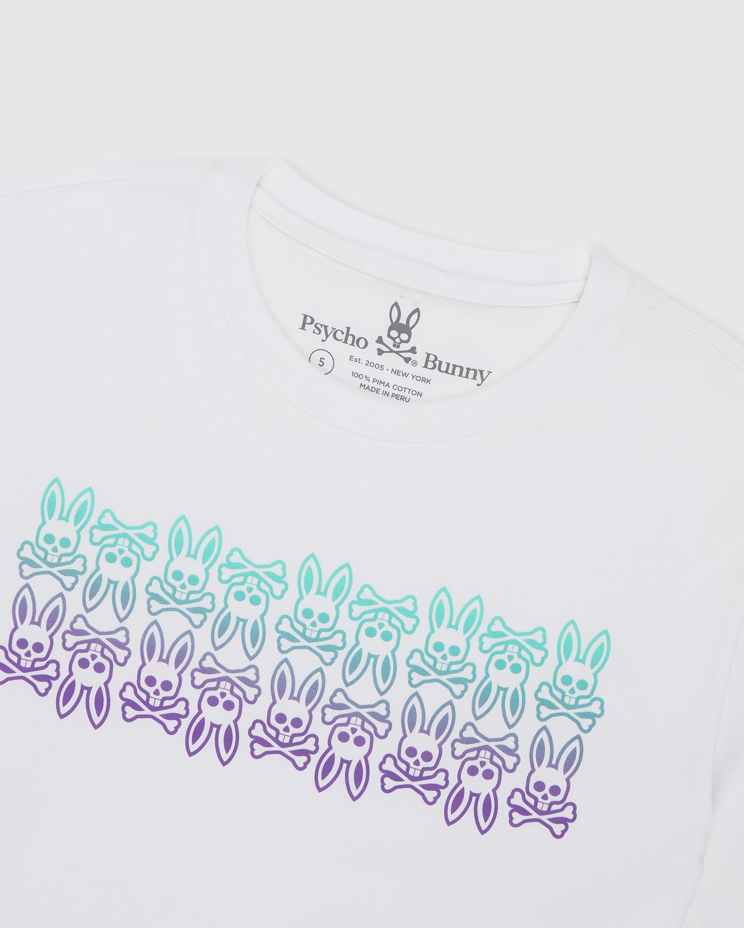 MENS BIG AND TALL OBEC GRAPHIC TEE - B9U584T1PC sold by Psycho Bunny product image thumbnail 6