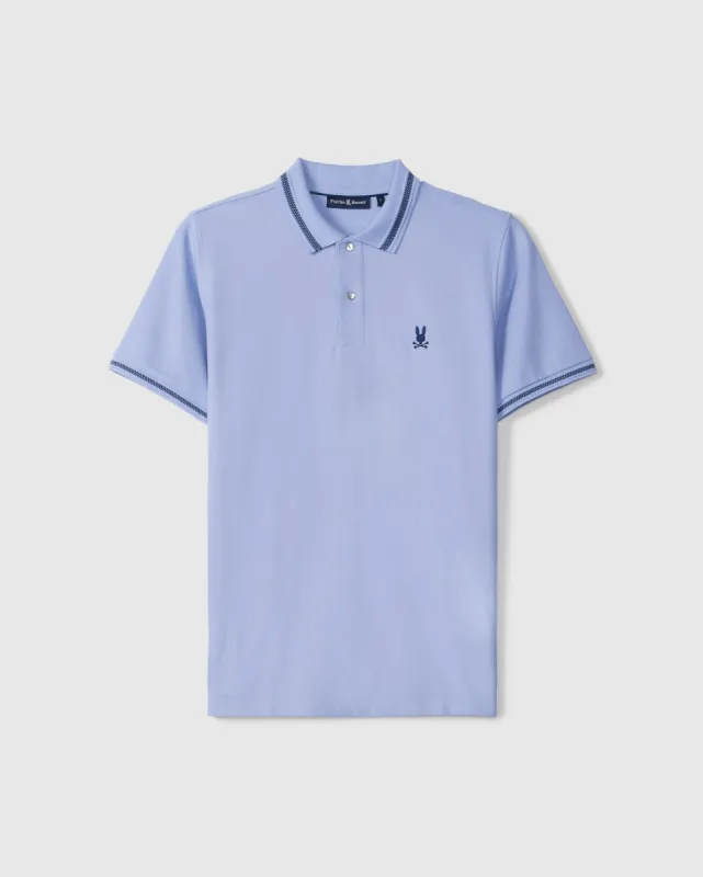 MENS RIVIERA PIQUE POLO SHIRT - B6K640C200 sold by Psycho Bunny