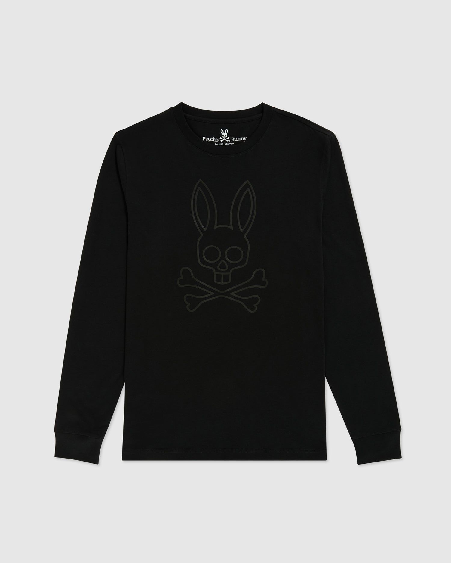 MENS OWEN BUNNY LONG SLEEVE T SHIRT - B6T105S1PC sold by Psycho Bunny product image thumbnail 5