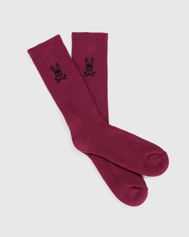 MENS CLASSIC BUNNY SOCKS - B6F146Z1PB sold by Psycho Bunny