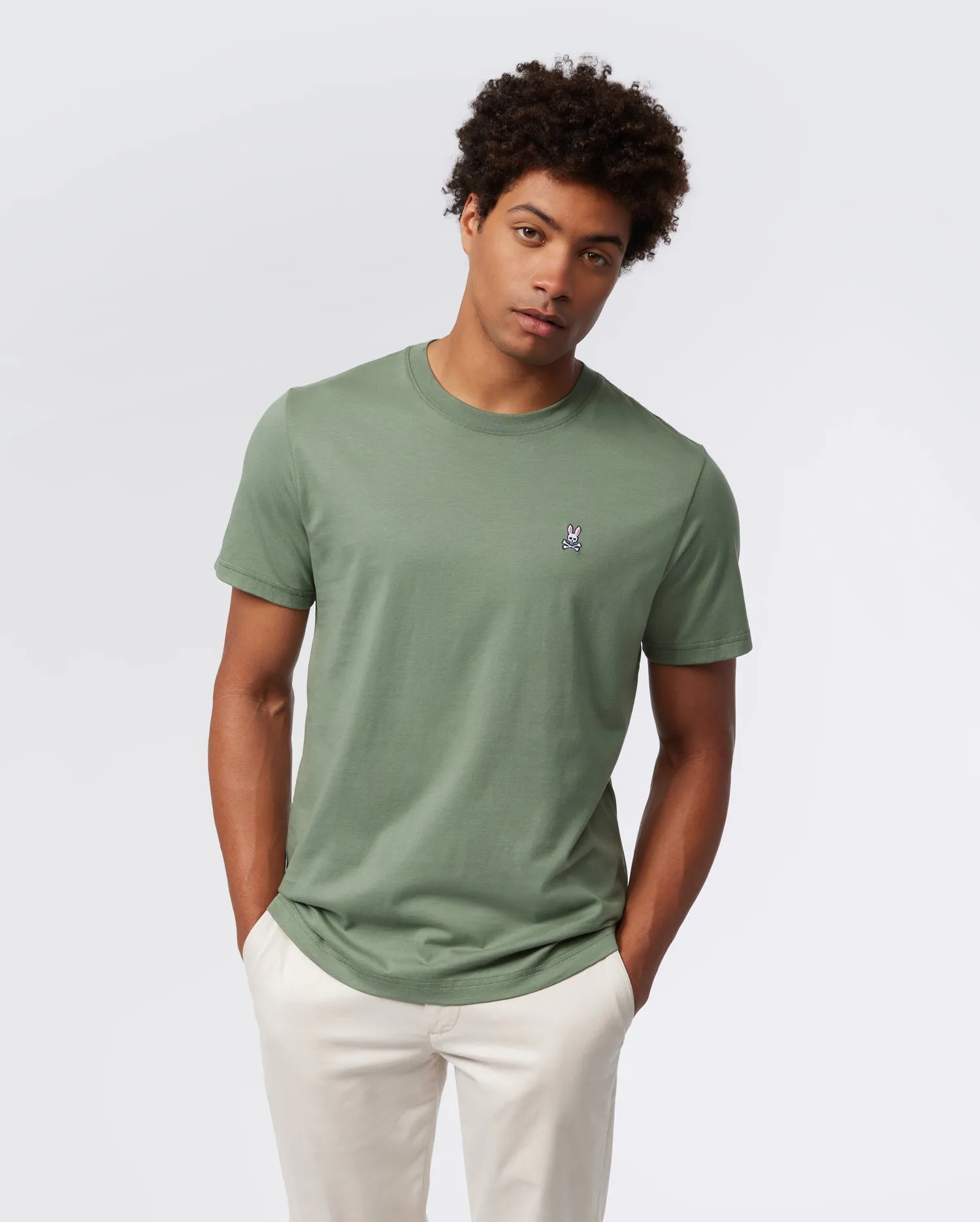 MENS CLASSIC CREW NECK TEE - B6U014A2PC sold by Psycho Bunny product image thumbnail 2