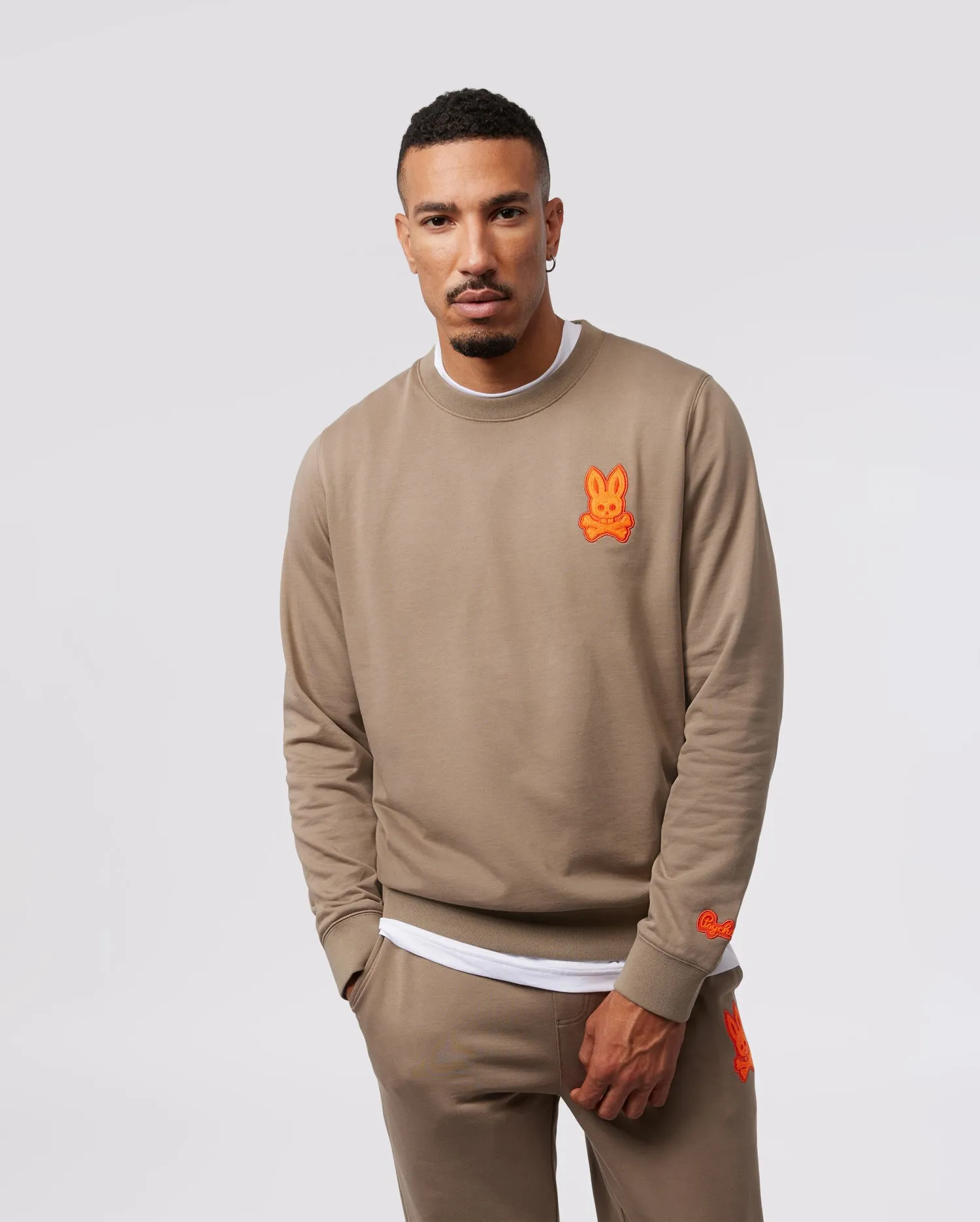 MENS CLEVELAND CREW NECK SWEATSHIRT - B6S550Z1FT sold by Psycho Bunny product image thumbnail 2