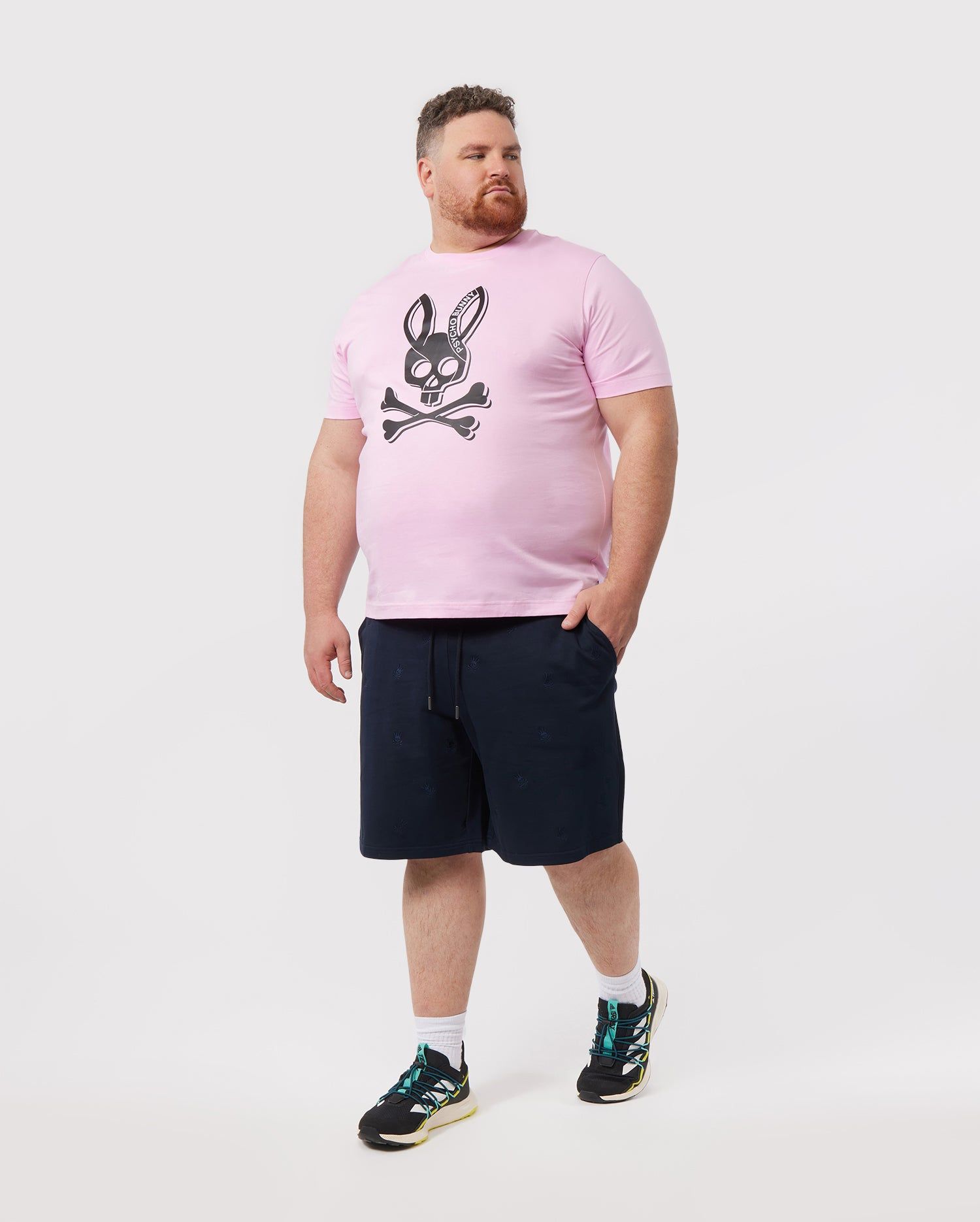 MENS BIG AND TALL WOAD EMBROIDERED SWEATSHORT - B9R707X1FT sold by Psycho Bunny product image thumbnail 2