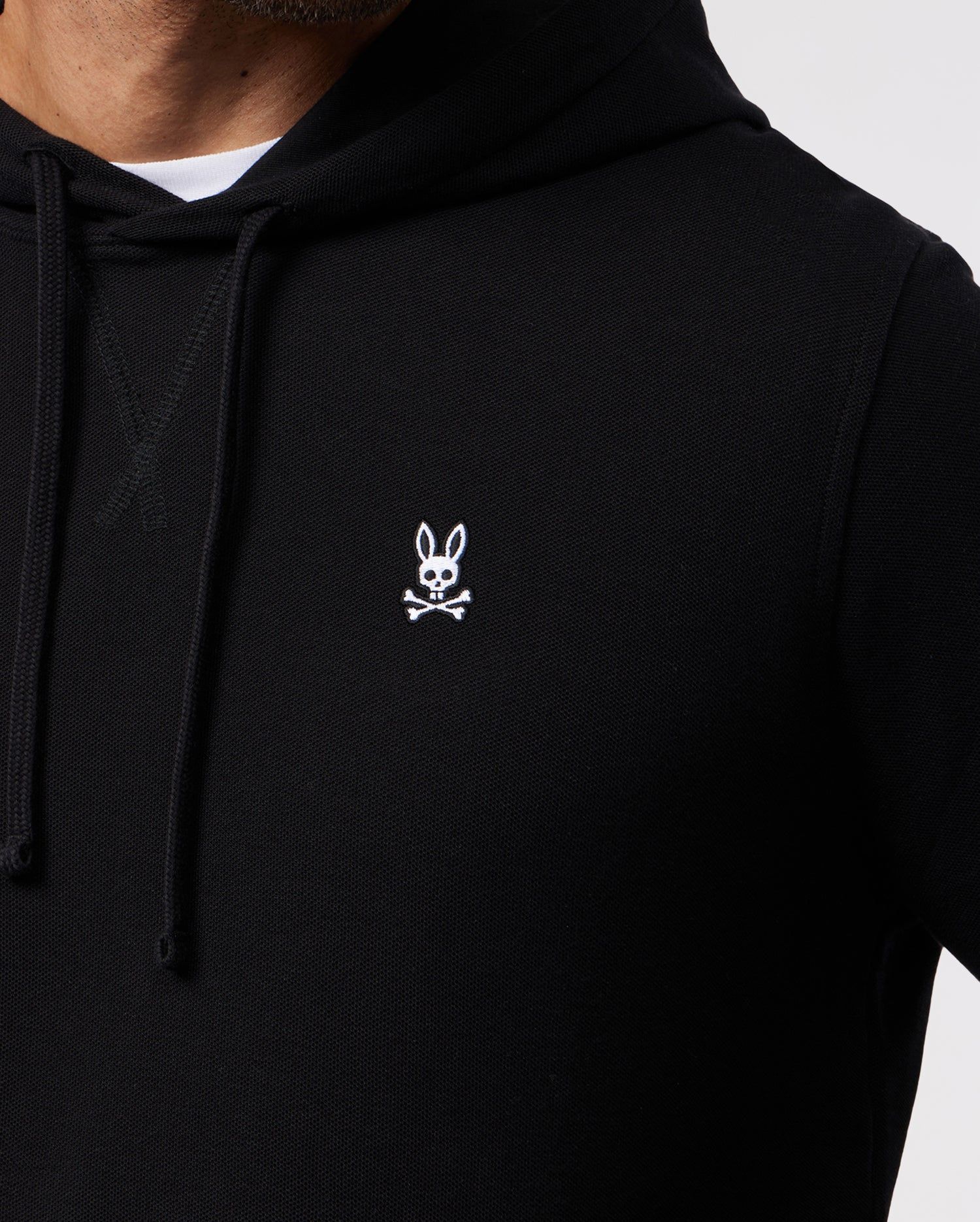 MENS BERKELEY LIGHTWEIGHT PIQUE HOODIE - B6H221Y1FT sold by Psycho Bunny product image thumbnail 2