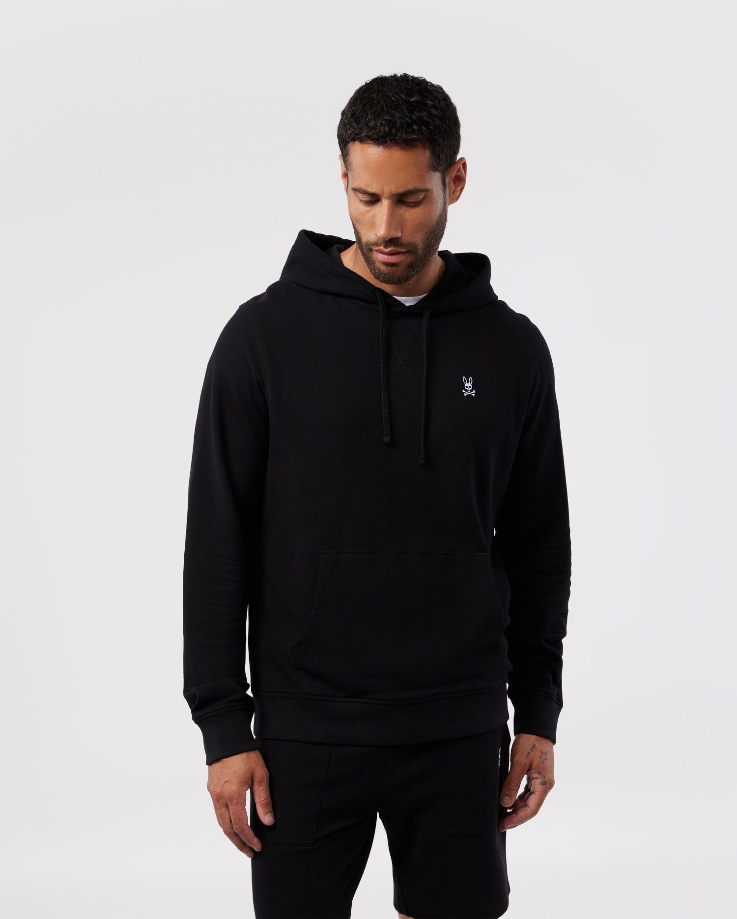 MENS BERKELEY LIGHTWEIGHT PIQUE HOODIE - B6H221Y1FT sold by Psycho Bunny
