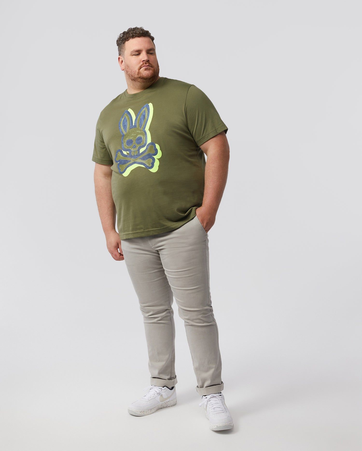 MENS BIG AND TALL VARICK GRAPHIC TEE - B9U981U1PC sold by Psycho Bunny product image thumbnail 4