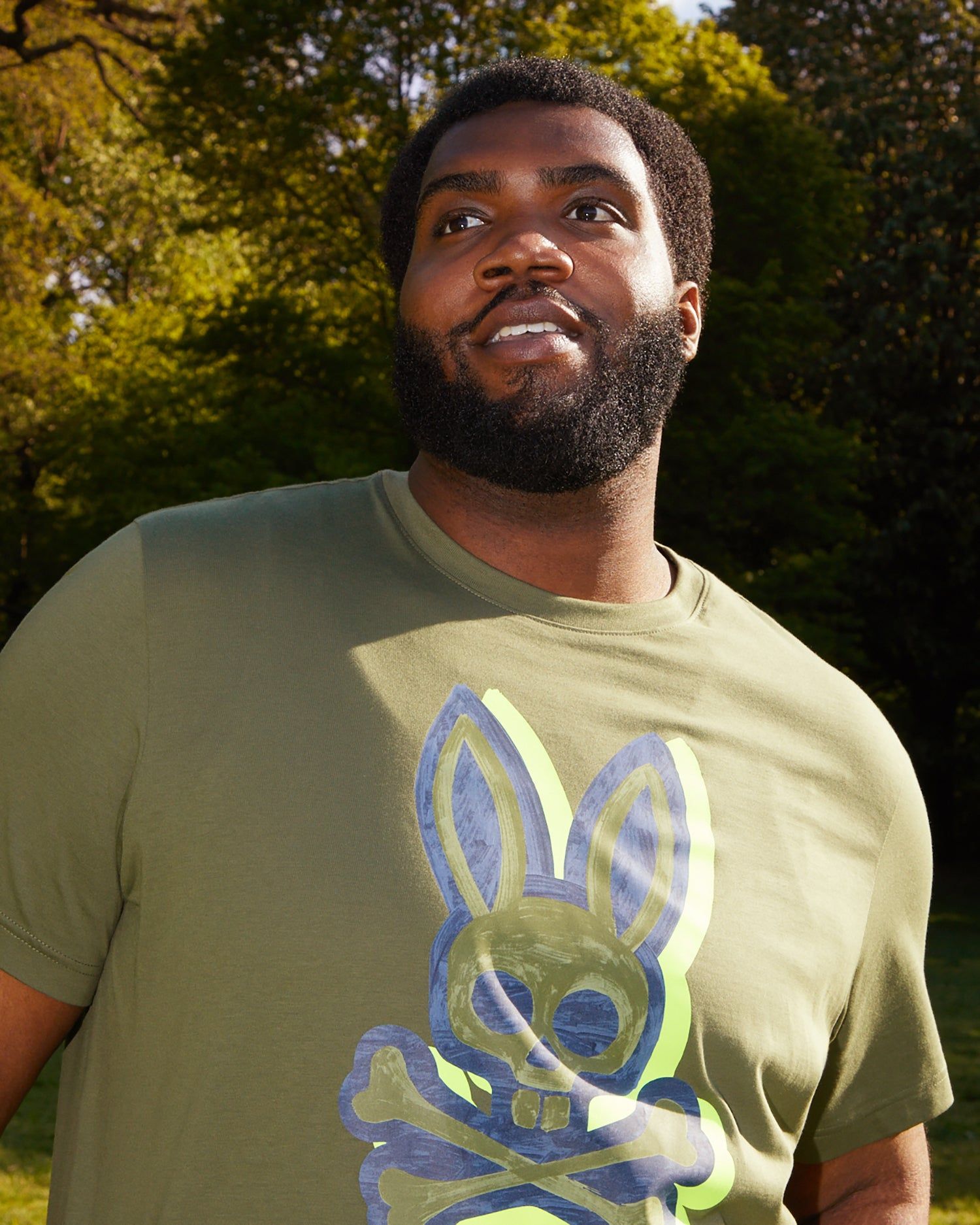 MENS BIG AND TALL VARICK GRAPHIC TEE - B9U981U1PC sold by Psycho Bunny product image thumbnail 5