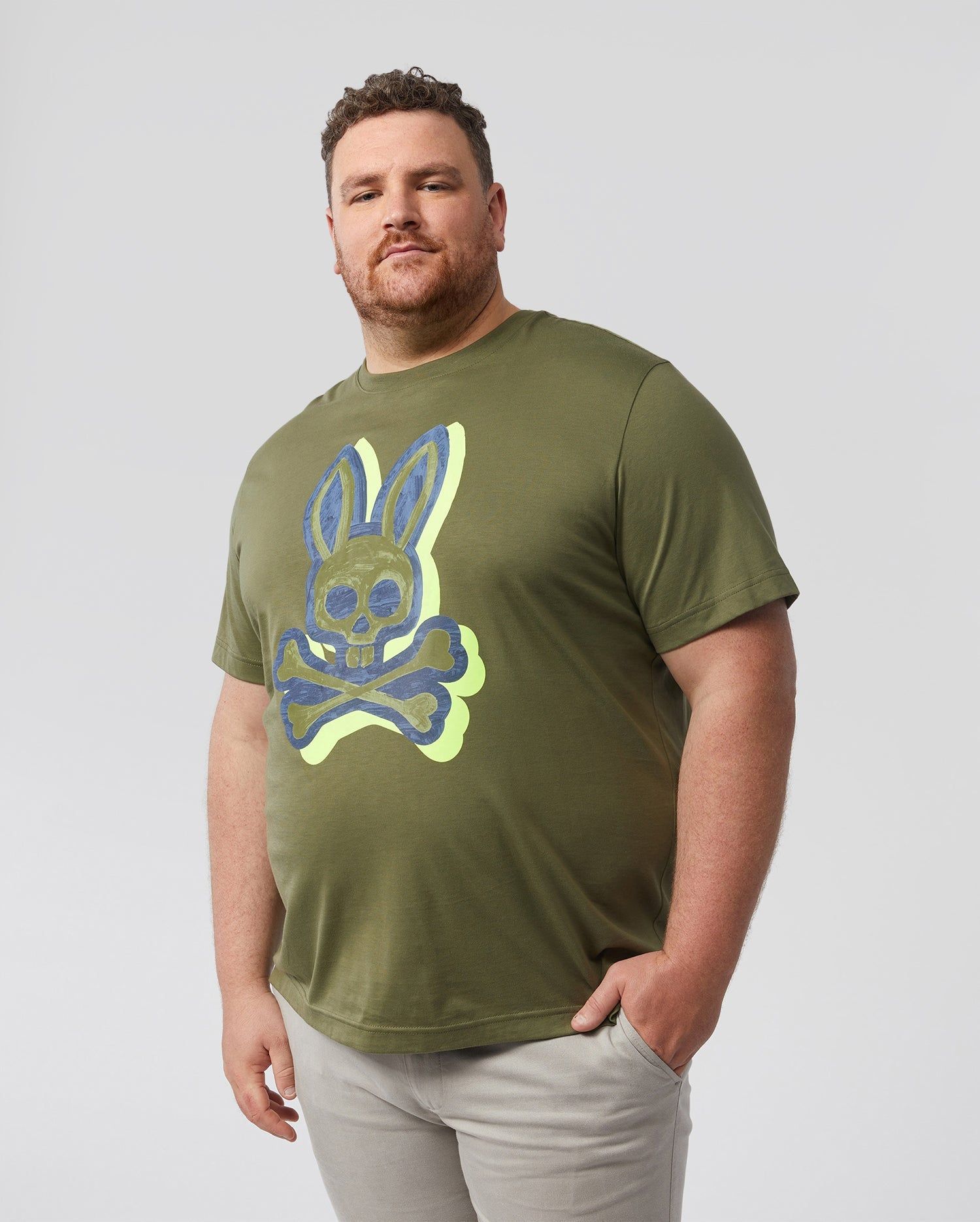 MENS BIG AND TALL VARICK GRAPHIC TEE - B9U981U1PC sold by Psycho Bunny