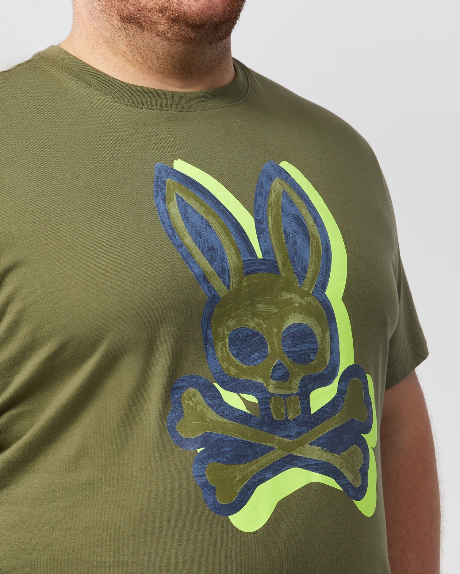 MENS BIG AND TALL VARICK GRAPHIC TEE - B9U981U1PC sold by Psycho Bunny product image thumbnail 2