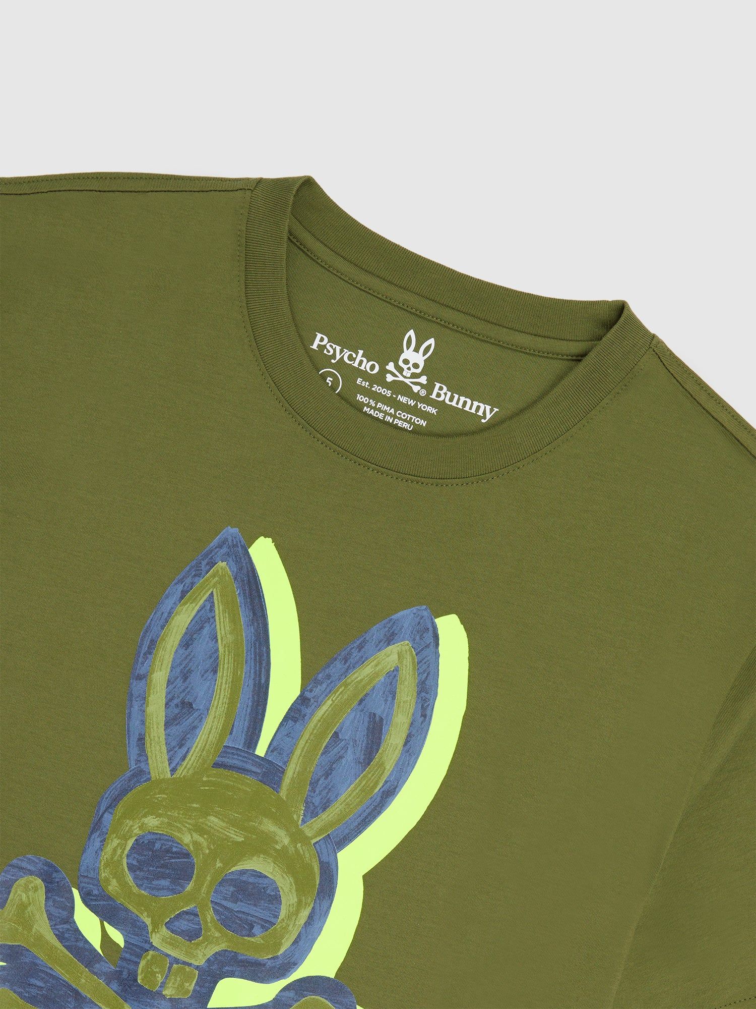 MENS BIG AND TALL VARICK GRAPHIC TEE - B9U981U1PC sold by Psycho Bunny product image thumbnail 7