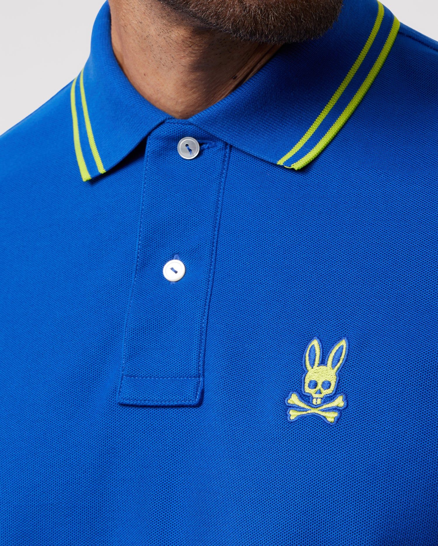 MENS POSEN MATTE PIQUE POLO - B6K327Z1PC sold by Psycho Bunny product image thumbnail 3