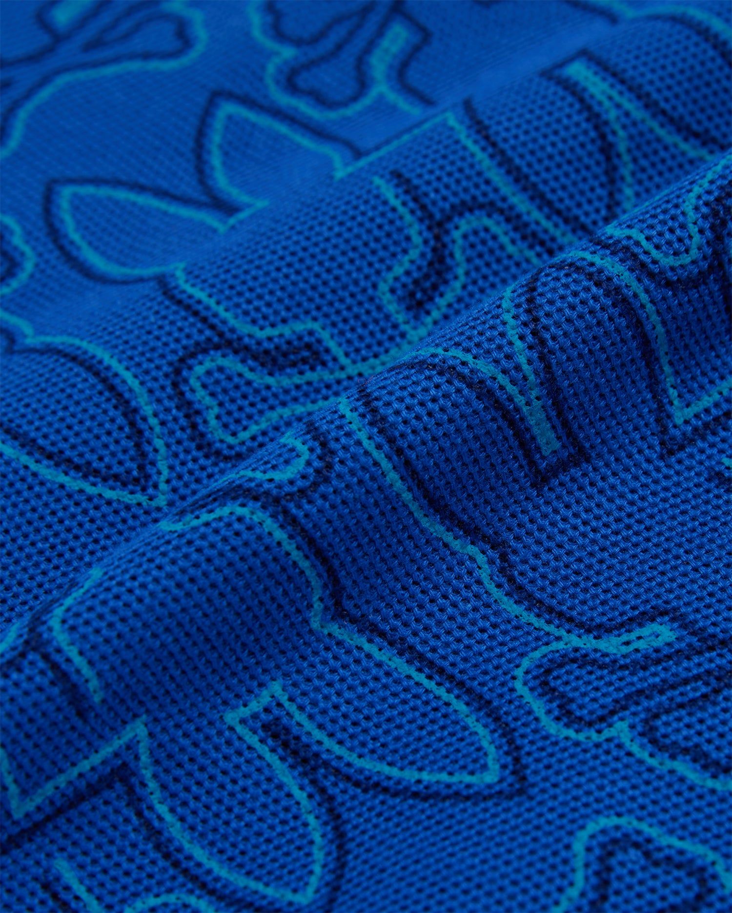 MENS CHESTER ALL OVER PRINT PIQUE POLO - B6K576Z1PC sold by Psycho Bunny product image thumbnail 4