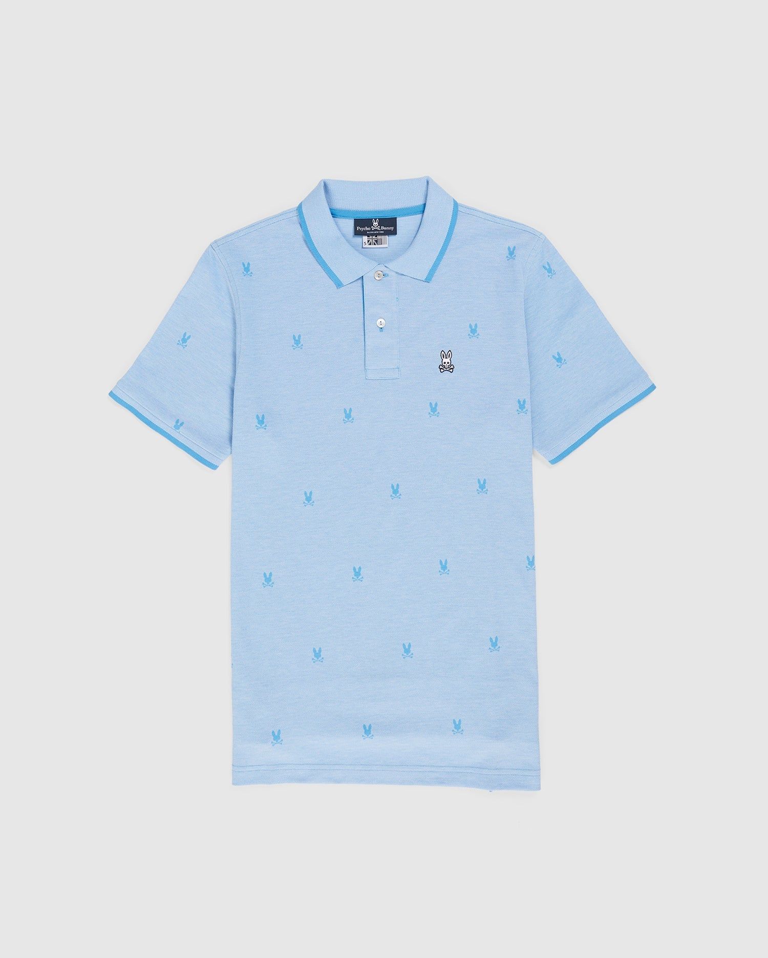 MENS BIG AND TALL BIRDSEYE PRINTED POLO - B9K758U1PC sold by Psycho Bunny