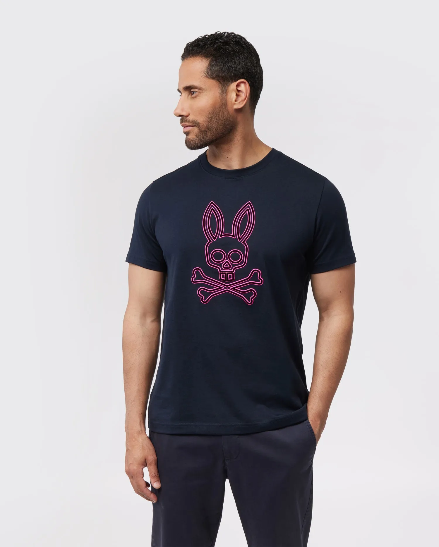 MENS DIXON FLOCKING GRAPHIC TEE - B6U431Z1PC sold by Psycho Bunny product image thumbnail 2
