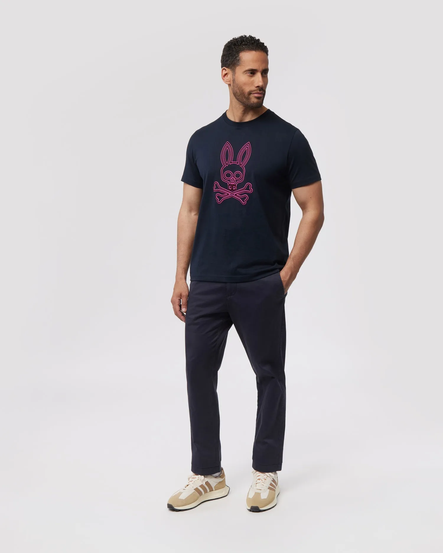 MENS DIXON FLOCKING GRAPHIC TEE - B6U431Z1PC sold by Psycho Bunny product image thumbnail 5