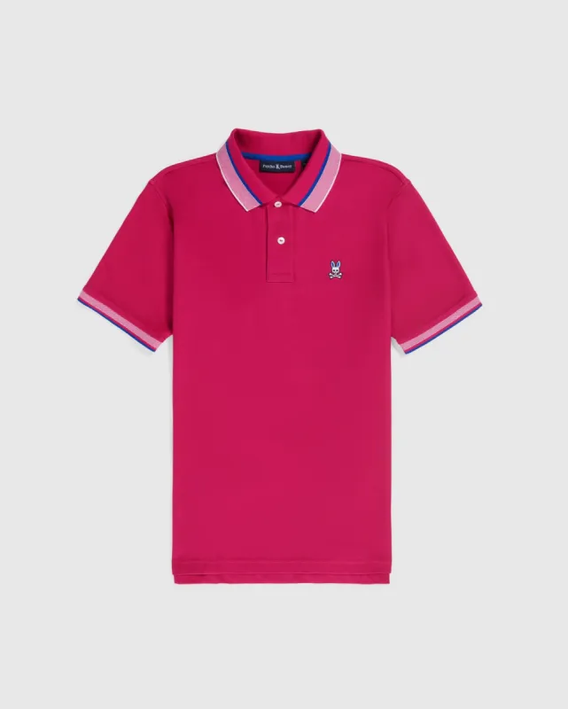 MENS MANTENO PIQUE POLO - B6K330Z1PC sold by Psycho Bunny