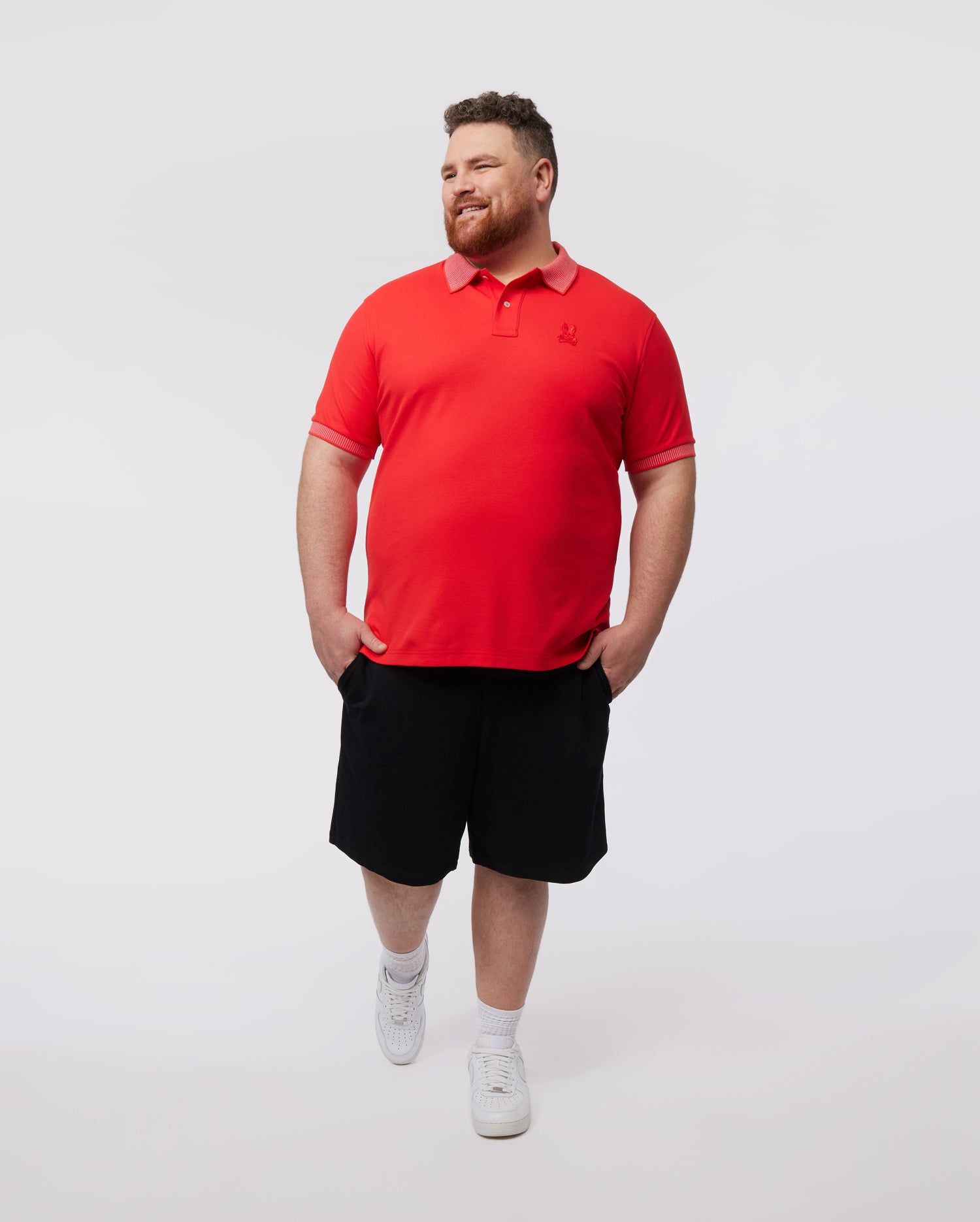 MENS BIG AND TALL DAMON PIQUE POLO - B9K928Y1PC sold by Psycho Bunny product image thumbnail 5
