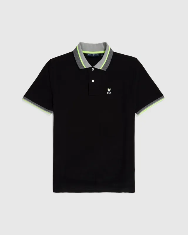 MENS MANTENO PIQUE POLO - B6K330Z1PC sold by Psycho Bunny