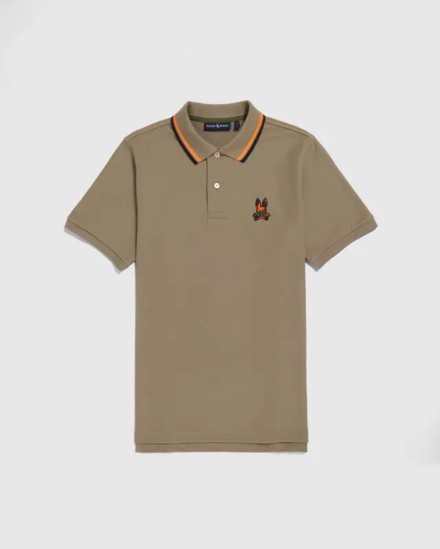 MENS PLANO PIQUE POLO - B6K334Z1PC sold by Psycho Bunny