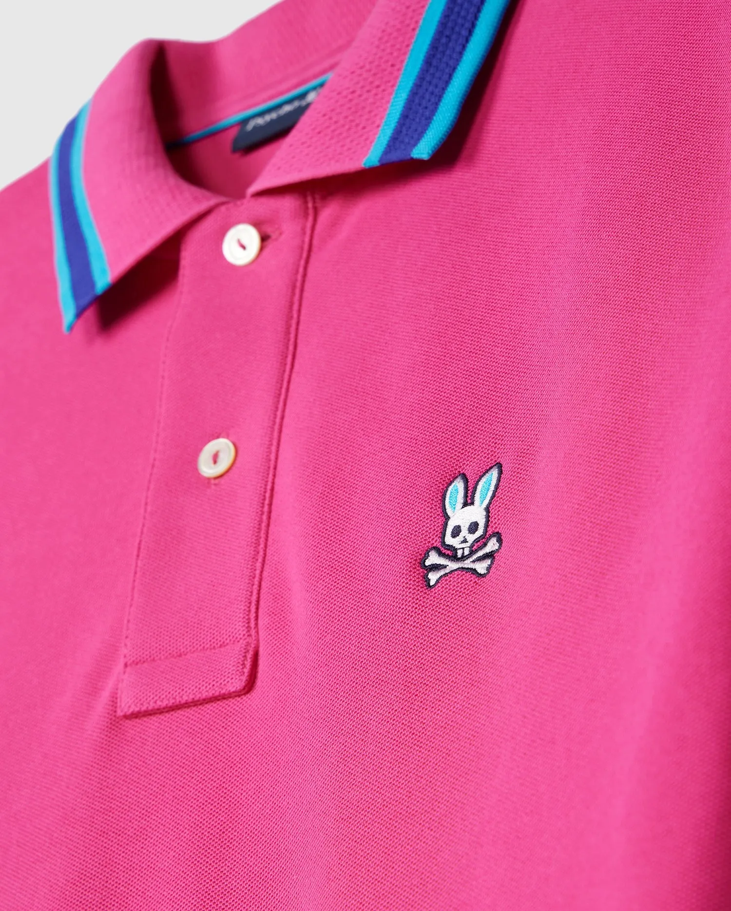 MENS WOODSTOCK PIQUE POLO SHIRT - B6K141B200 sold by Psycho Bunny product image thumbnail 5