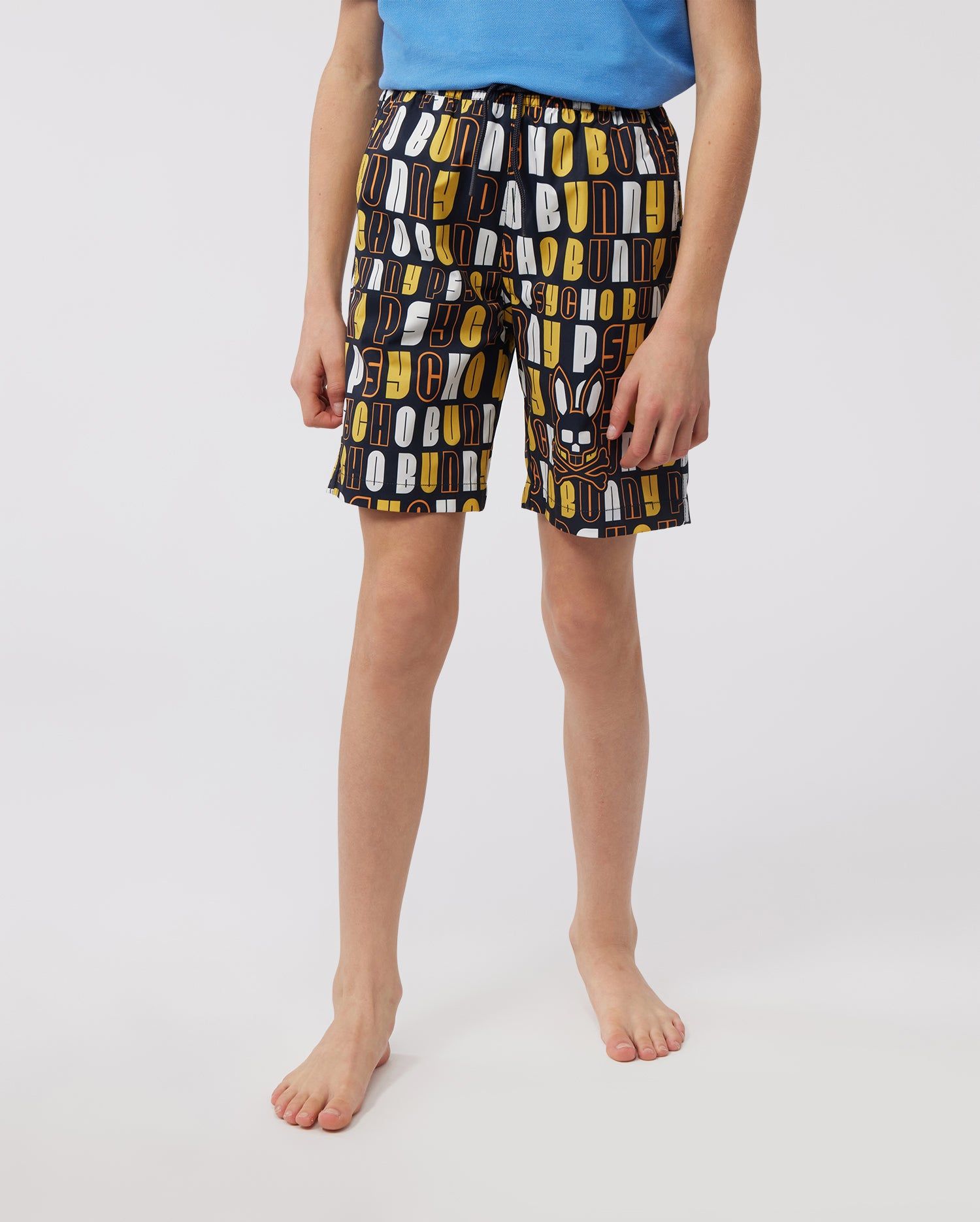 KIDS KROME SWIM TRUNK - B0W445W1PO sold by Psycho Bunny product image thumbnail 2