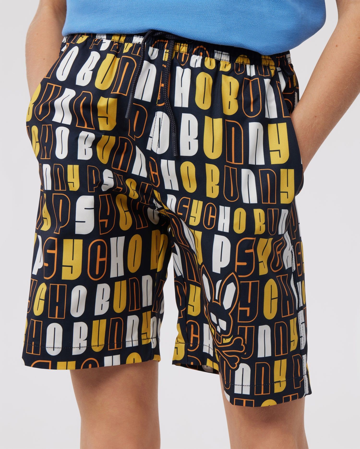 KIDS KROME SWIM TRUNK - B0W445W1PO sold by Psycho Bunny product image thumbnail 3