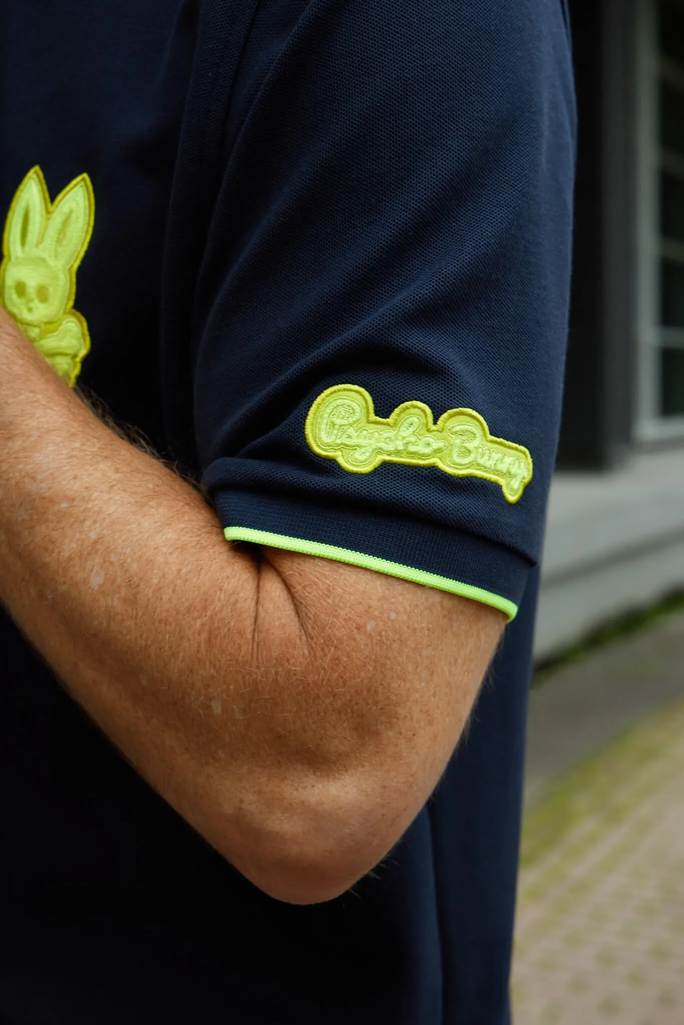 MENS CLEVELAND CHAINSTITCH PIQUE POLO - B6K504Z1PC sold by Psycho Bunny product image thumbnail 4