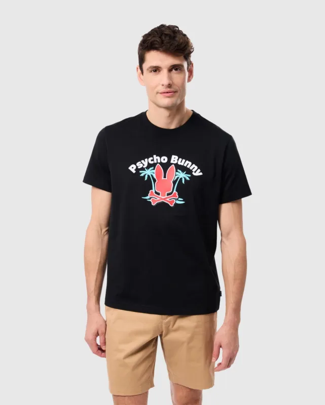 MENS BOSTON GRAPHIC TEE - B6U573C200 sold by Psycho Bunny