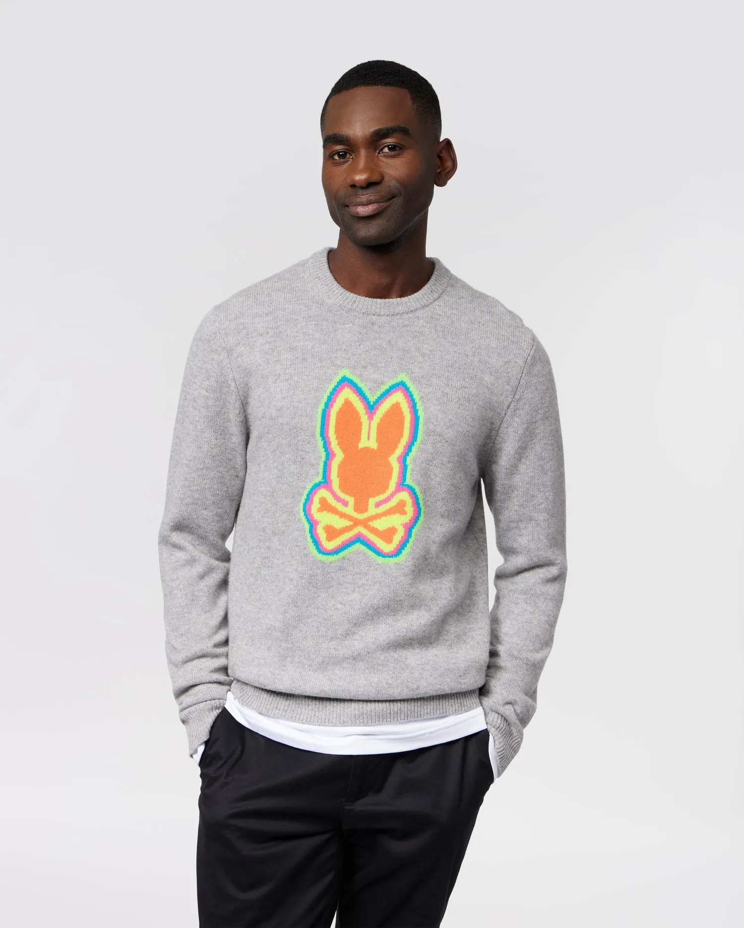MENS SANTA MONICA CASHMERE SWEATER - B6E705A2SW sold by Psycho Bunny product image thumbnail 3