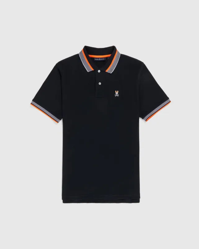MENS MANTENO PIQUE POLO - B6K330Z1PC sold by Psycho Bunny