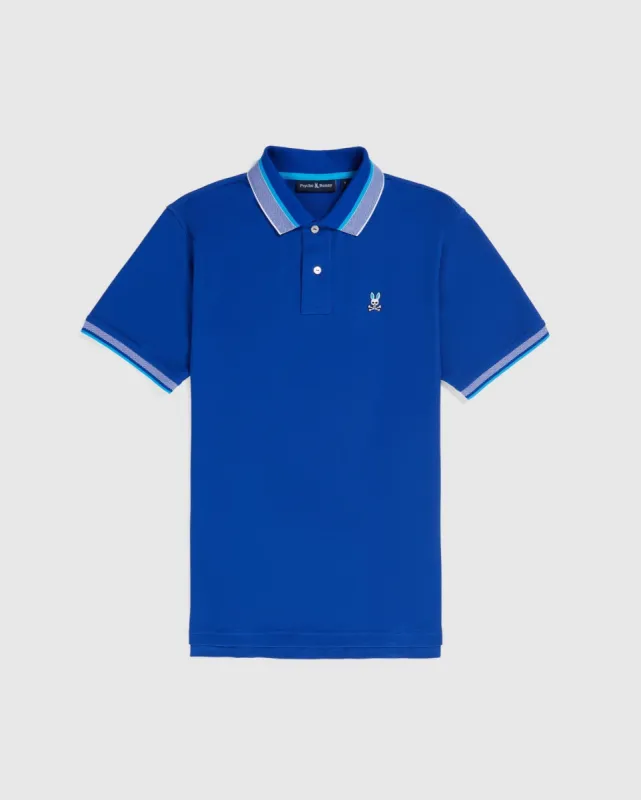 MENS MANTENO PIQUE POLO - B6K330Z1PC sold by Psycho Bunny
