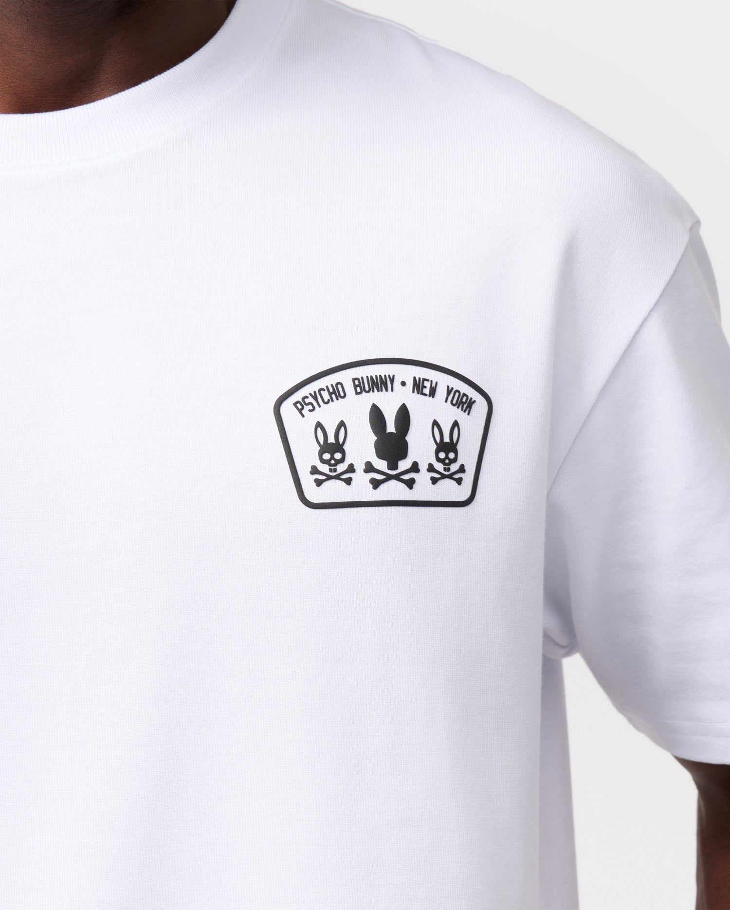 MENS LAMBERT HEAVY WEIGHT RELAXED FIT GRAPHIC TEE - B6U411Z1PC sold by Psycho Bunny product image thumbnail 3