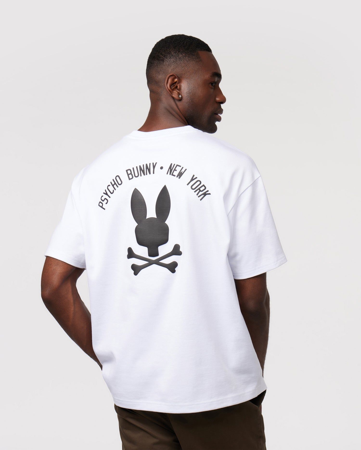 MENS LAMBERT HEAVY WEIGHT RELAXED FIT GRAPHIC TEE - B6U411Z1PC sold by Psycho Bunny product image thumbnail 5