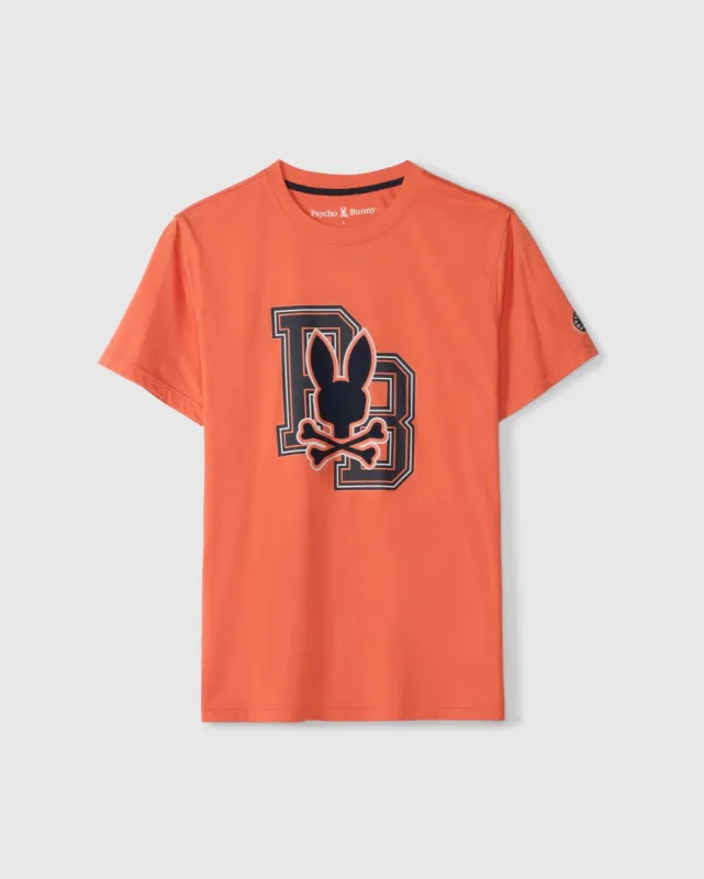 MENS ZACK GRAPHIC TEE - B6U897D200 sold by Psycho Bunny