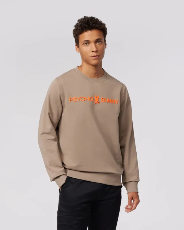 MENS MAYWOOD CREW SWEATSHIRT - B6S753A2FT sold by Psycho Bunny