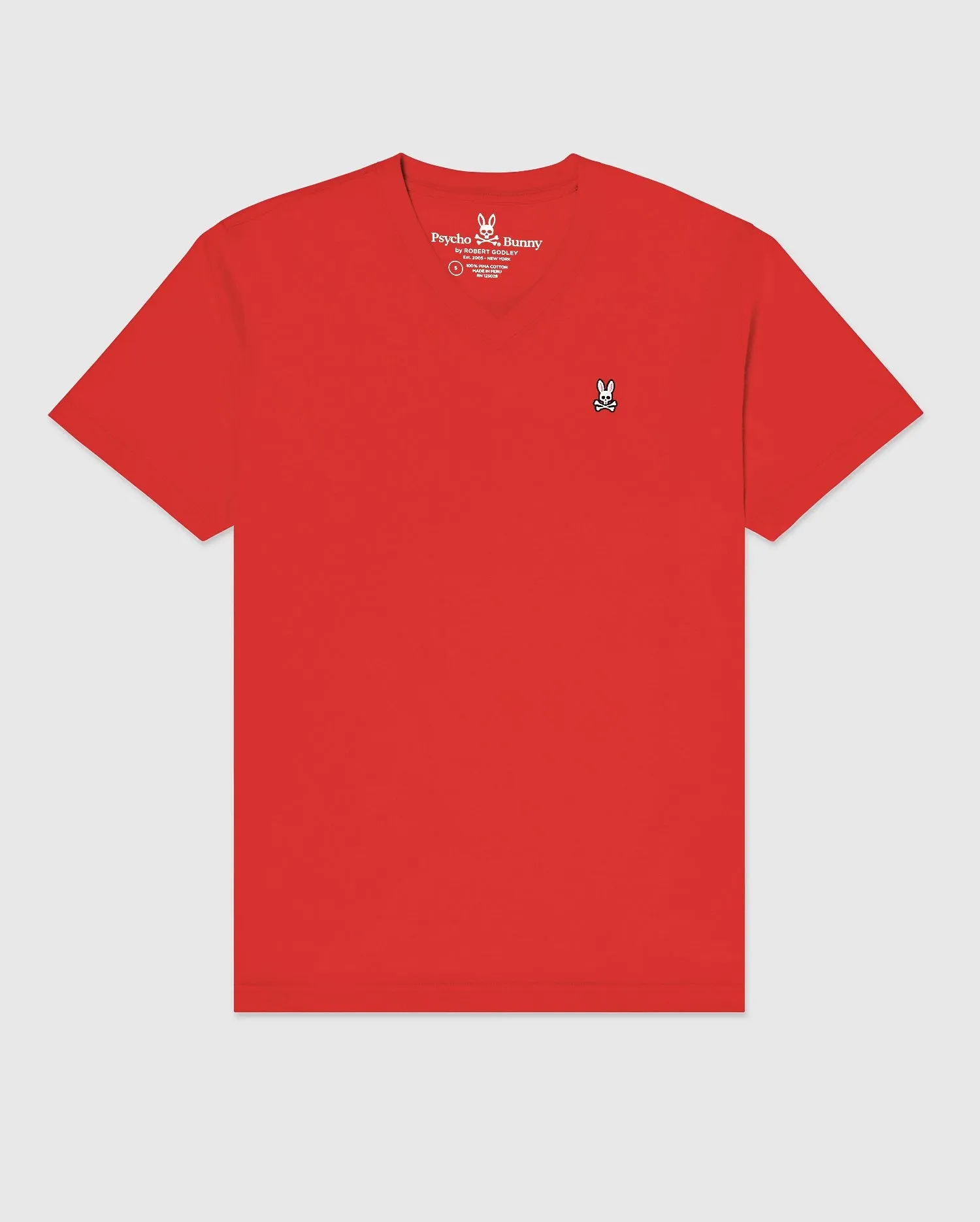 MENS CLASSIC V NECK TEE - B6U100CRPC sold by Psycho Bunny