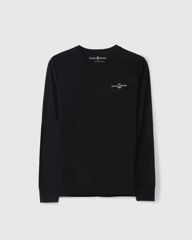 MENS WASTERLO LONG SLEEVE TEE - B6T410B200 sold by Psycho Bunny