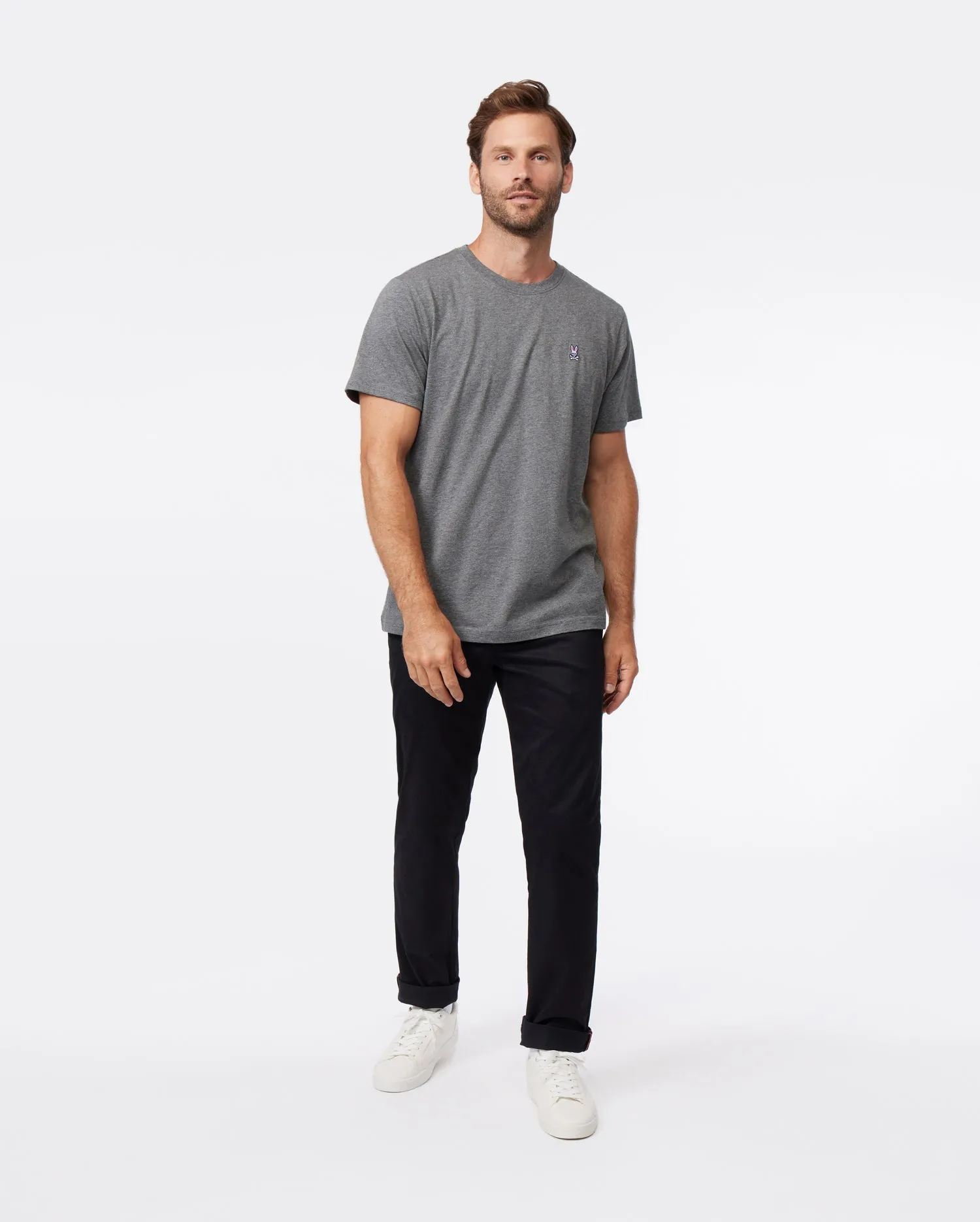 MENS CLASSIC CREW NECK TEE - B6U014CRPC sold by Psycho Bunny product image thumbnail 5