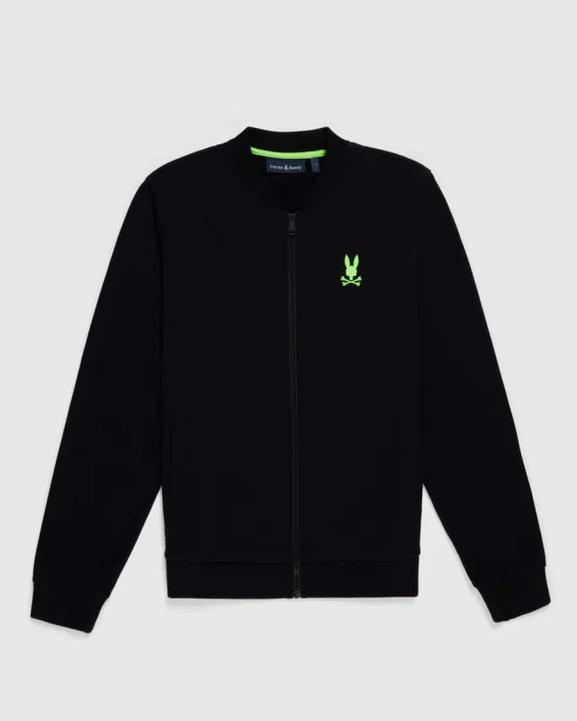 MENS LOS ANGELES COTTON BOMBER JACKET - B6J802Z1FT sold by Psycho Bunny