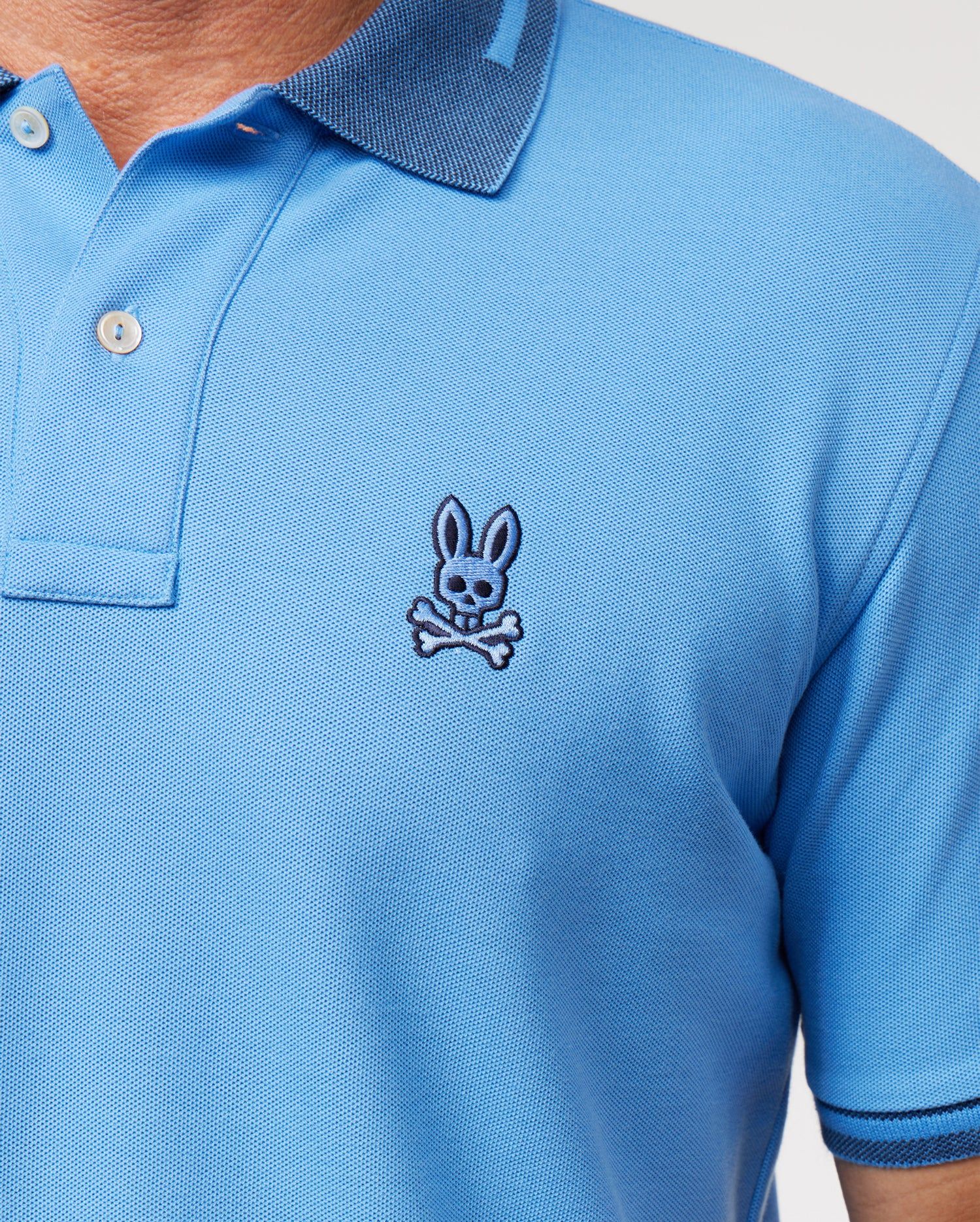 MENS CHESTER PIQUE POLO - B6K333Z1PC sold by Psycho Bunny product image thumbnail 4