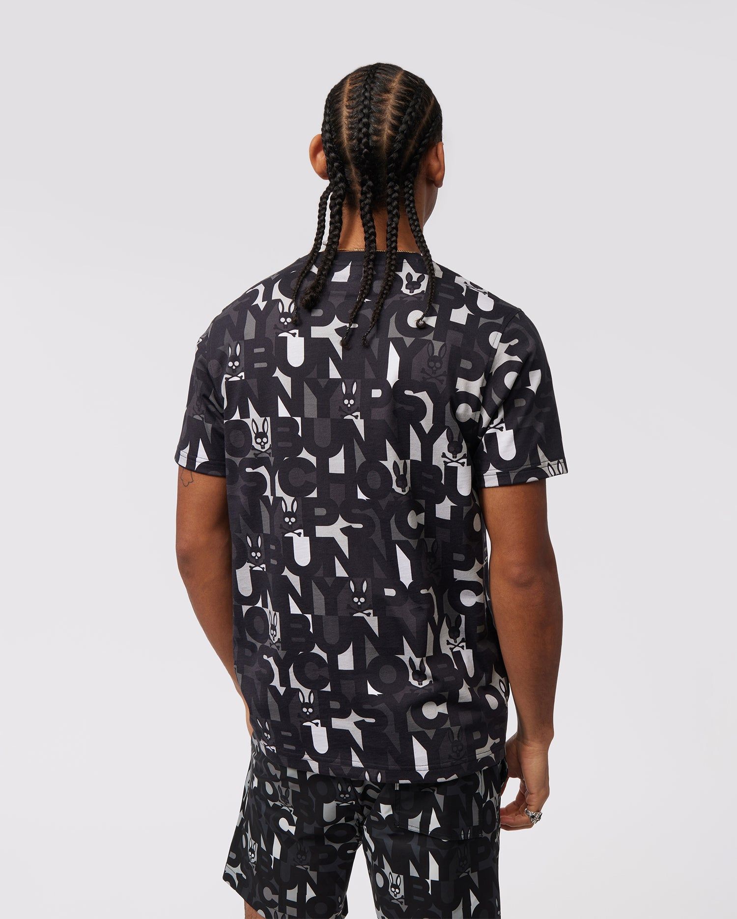 MENS BAGH ALL OVER PRINT TEE - B6U753X1PC sold by Psycho Bunny product image thumbnail 4