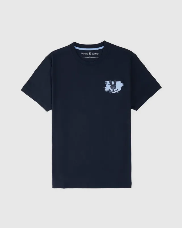 MENS DOLTON BACK GRAPHIC TEE - B6U326Z1PC sold by Psycho Bunny