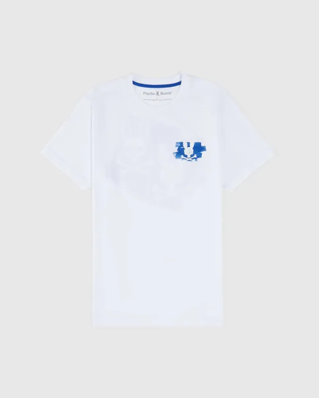 MENS DOLTON BACK GRAPHIC TEE - B6U326Z1PC sold by Psycho Bunny