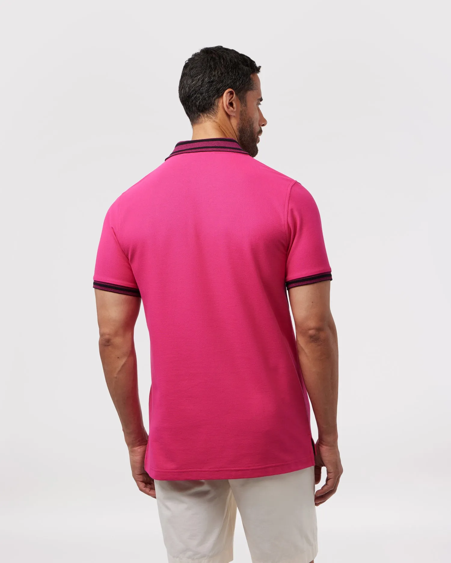 MENS CHESTER PIQUE POLO SHIRT - B6K333Z1PC sold by Psycho Bunny product image thumbnail 4
