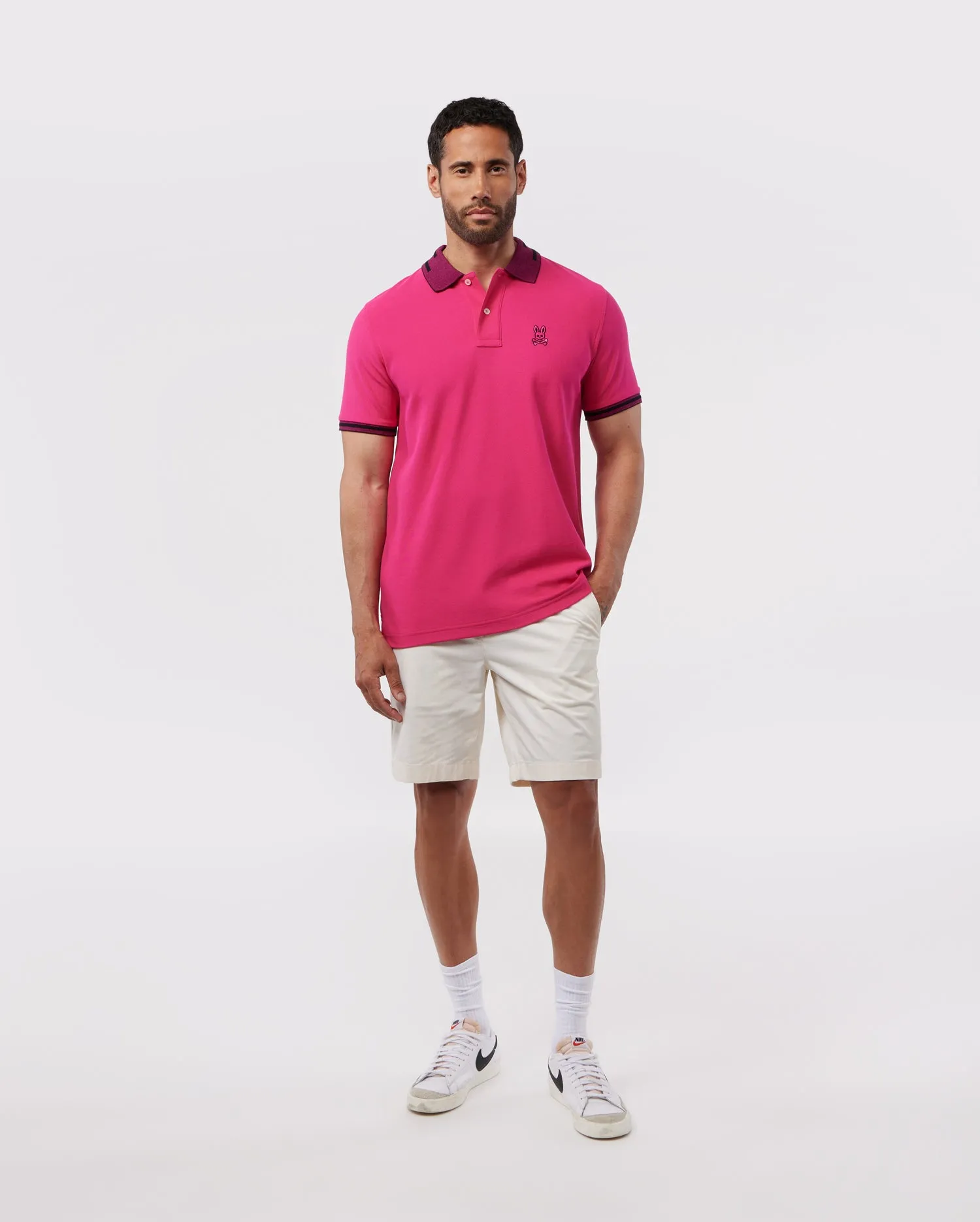 MENS CHESTER PIQUE POLO SHIRT - B6K333Z1PC sold by Psycho Bunny product image thumbnail 5